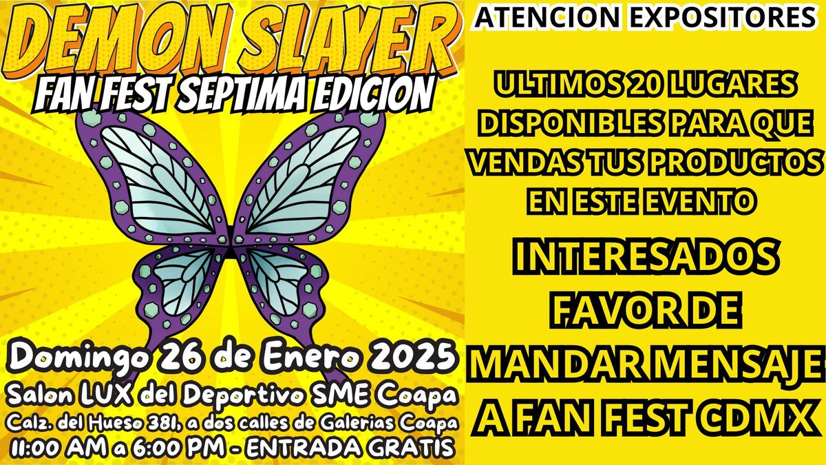 Demon Slayer Fan Fest S\u00e9ptima Edici\u00f3n