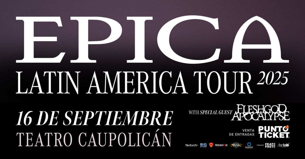 Epica en Chile - Latin America Tour 2025