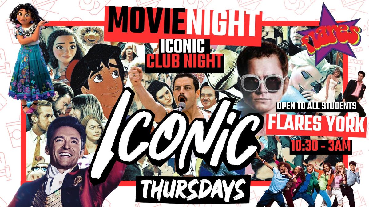 Movie Night Special -  ICONIC Thursdays at Flares \ud83c\udf7f\ud83d\udcfa