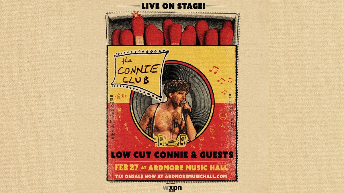 WXPN Welcomes: The Connie Club w\/ Adam Weiner (Low Cut Connie) at Ardmore Music Hall 2\/27