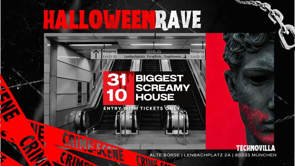 HALLOWEEN RAVE - BLACK DEVIL HOUSE \ud83c\udf83