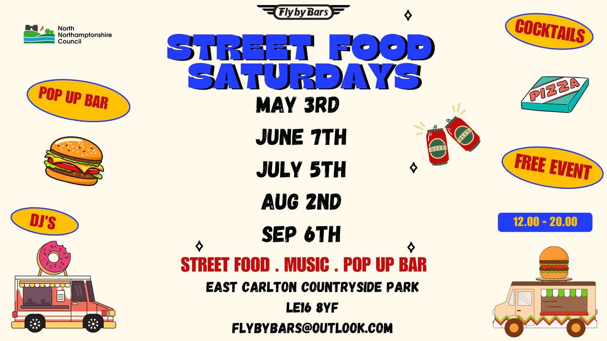 Street Food Saturdays 2025 East Carlton Park 