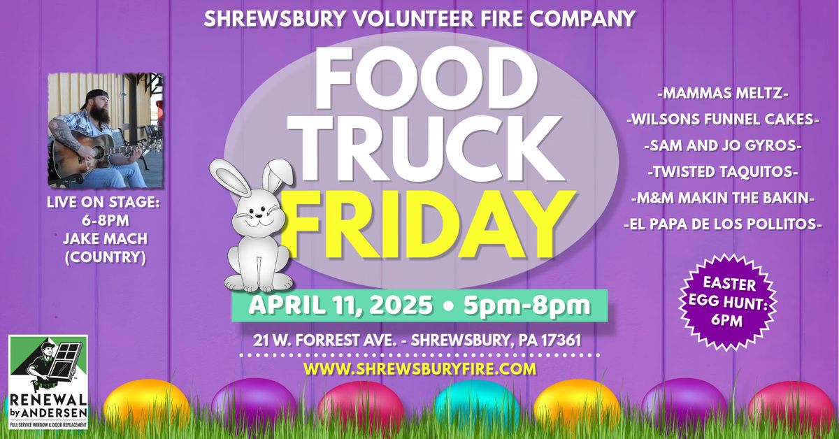 Food Truck Friday & Easter Egg Hunt