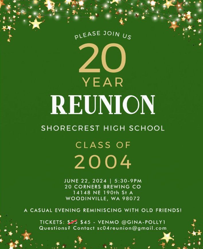 SC Class of 2004 20yr Reunion!
