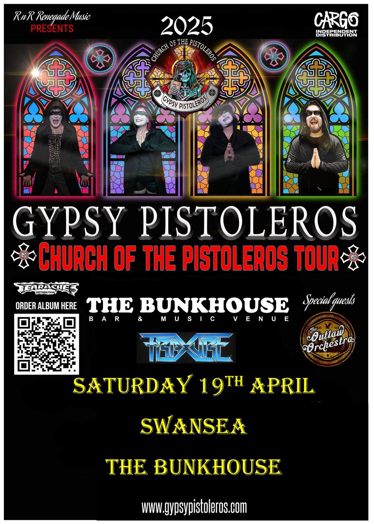 Church Of The Pistoleros Tour - Swansea