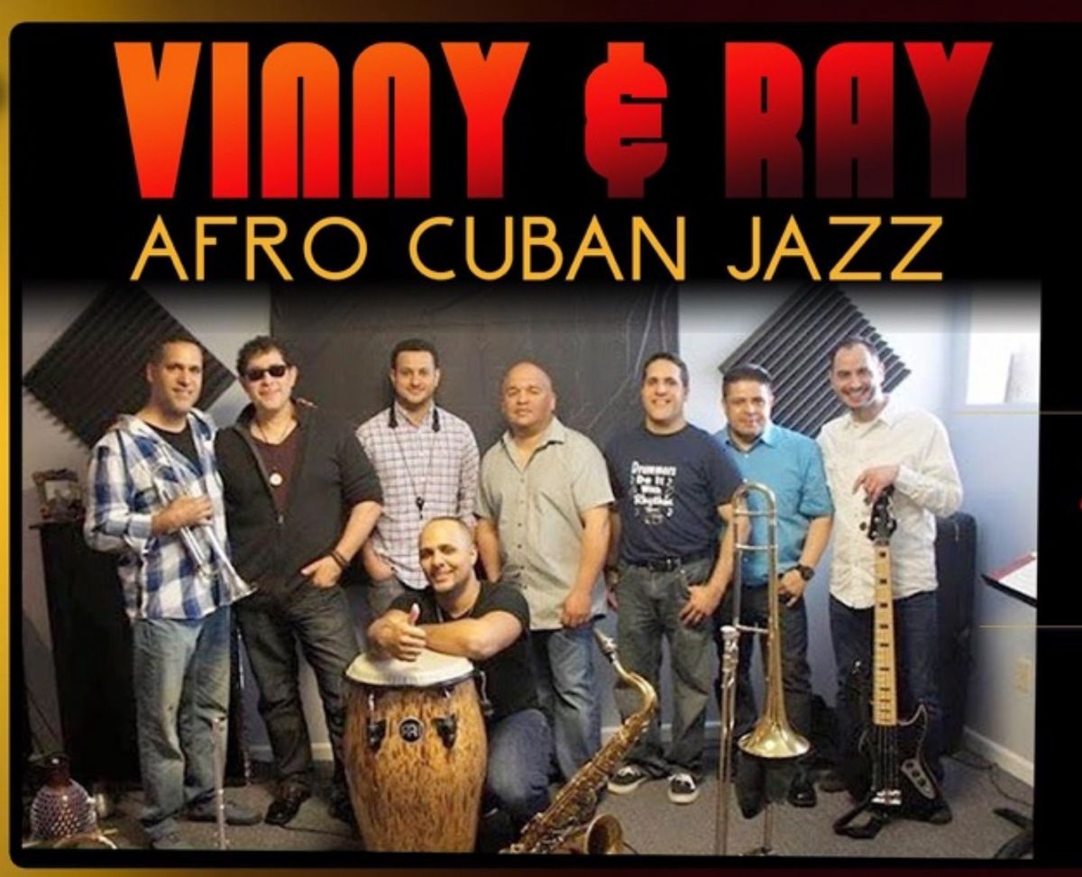 Vinny and Ray Afro-Cuban jazz performance