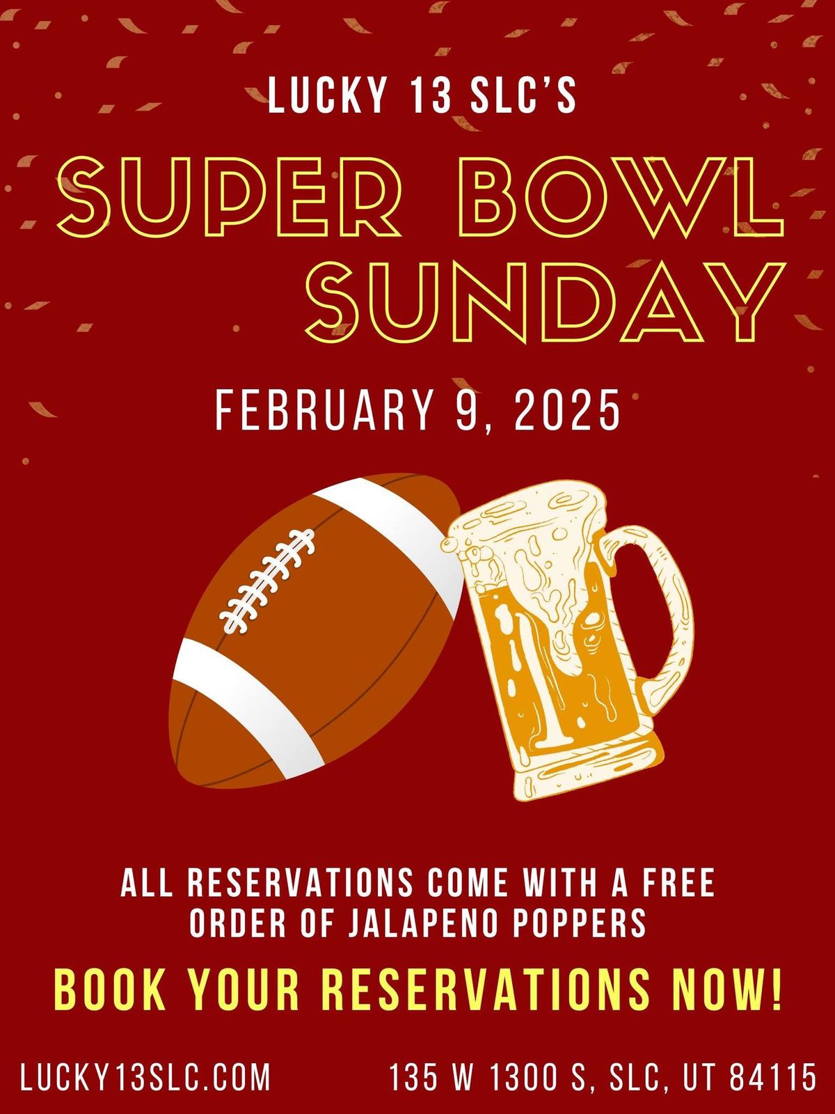 Super Bowl Sunday!