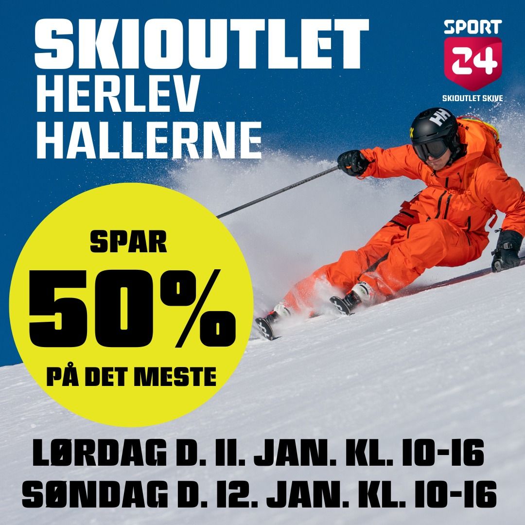 1.000 M2 SKIOUTLET. HERLEV HALLERNE