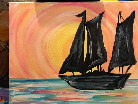 Sip & Paint at The Seaside Bar