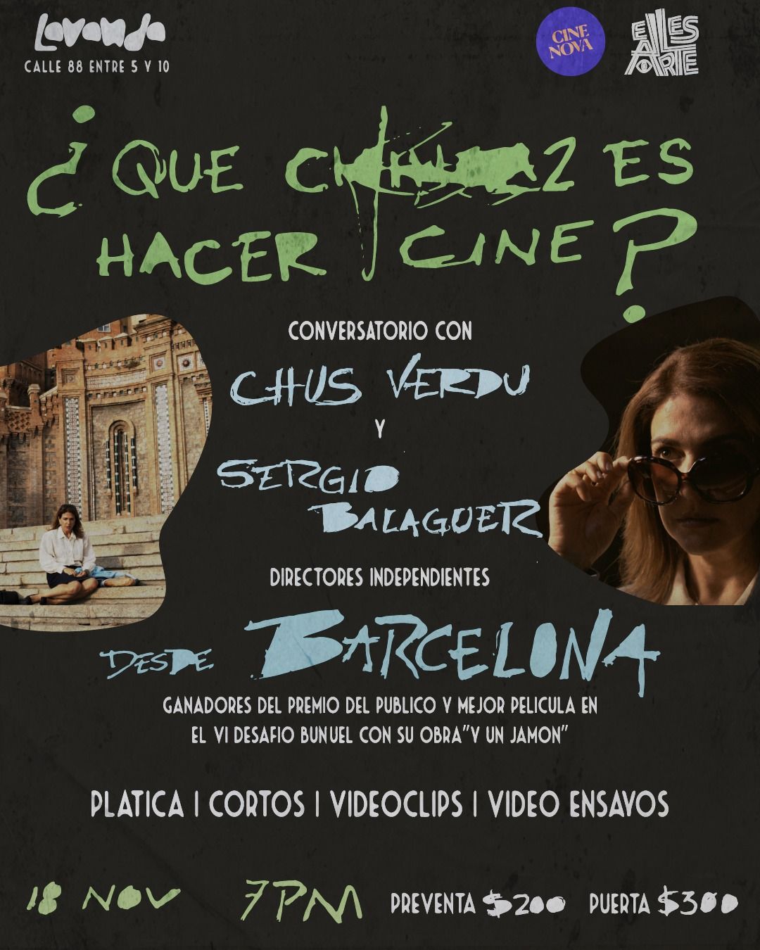 \u00bfQu\u00e9 chi#&@2 es hacer cine?