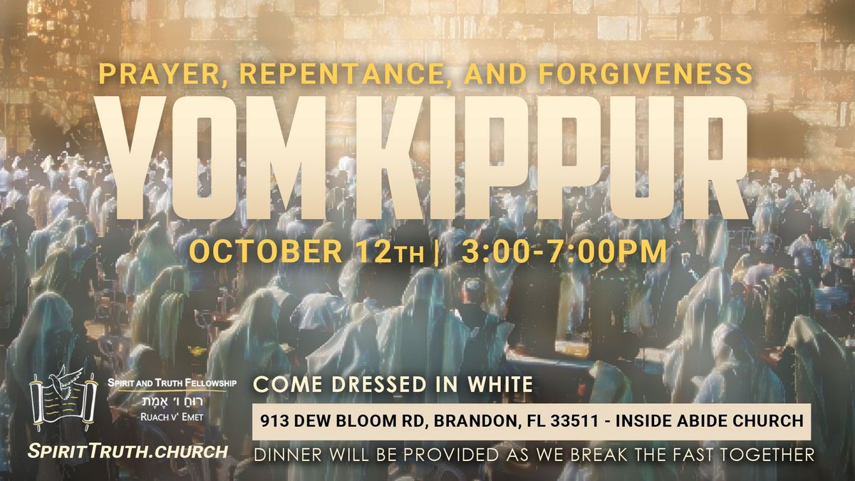 Yom Kippur (Repentance Service)