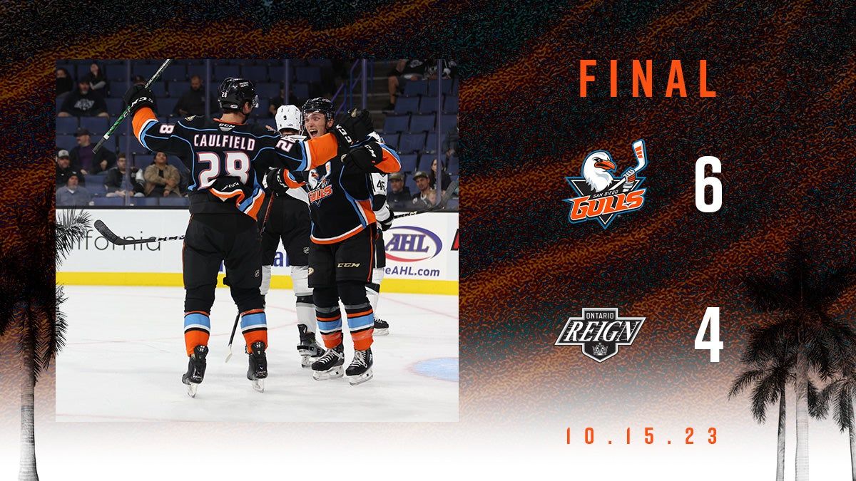 Coachella Valley Firebirds at San Diego Gulls