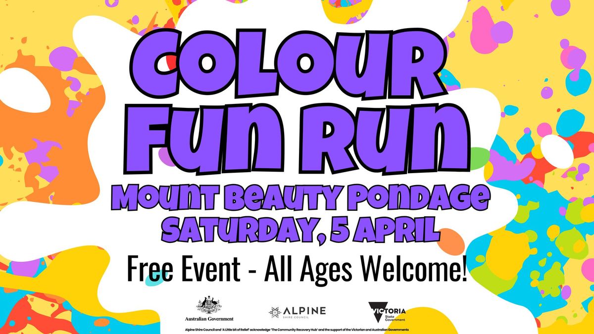 Colour Fun Run 2025 | Mount Beauty