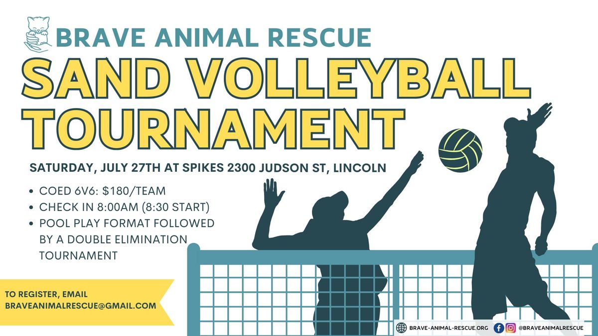 Brave Animal Rescue Volleyball Tournament