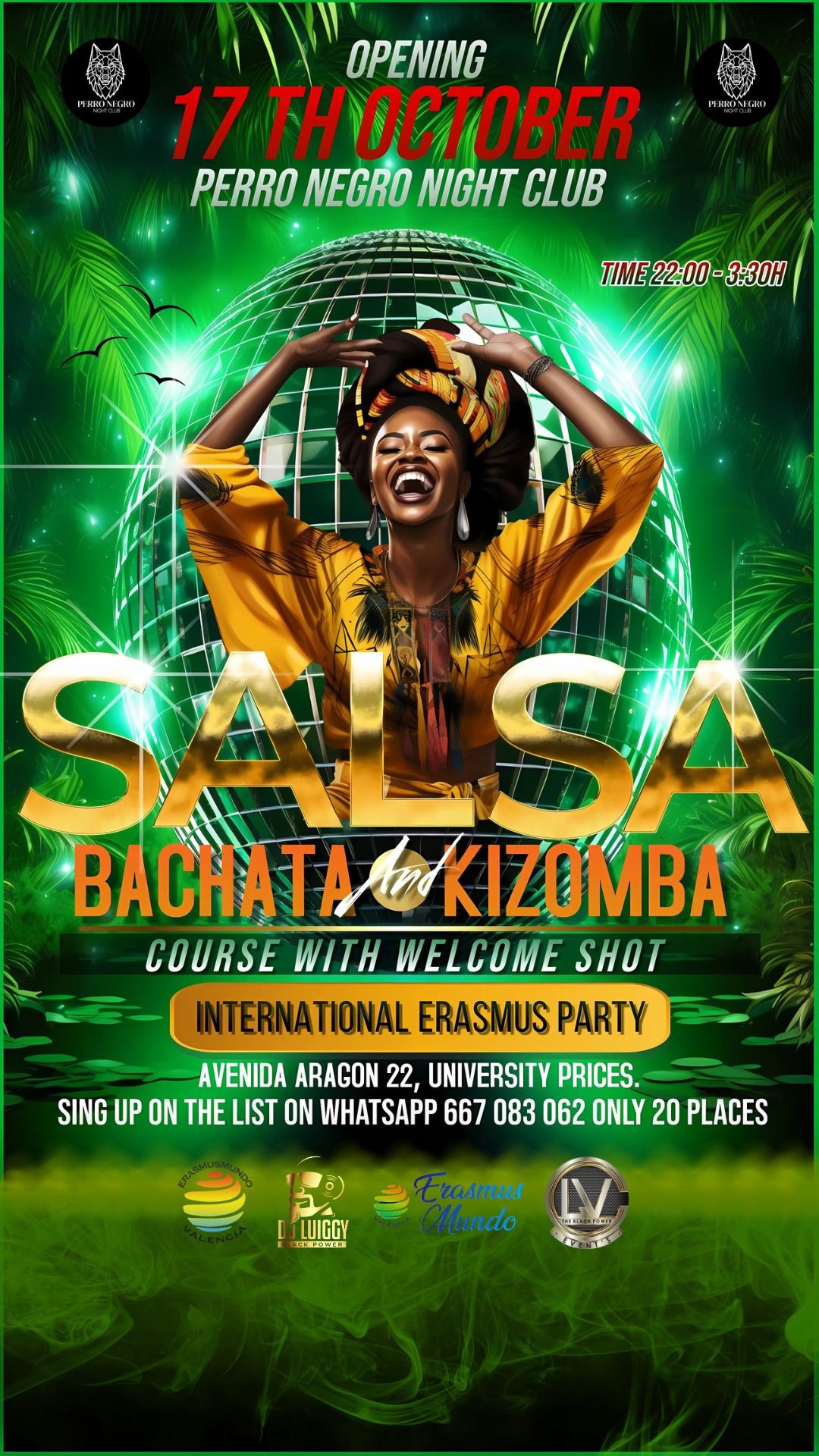 OPENING PARTY: SALSA, BACHATA and KIZOMBA FREE LESSONS !