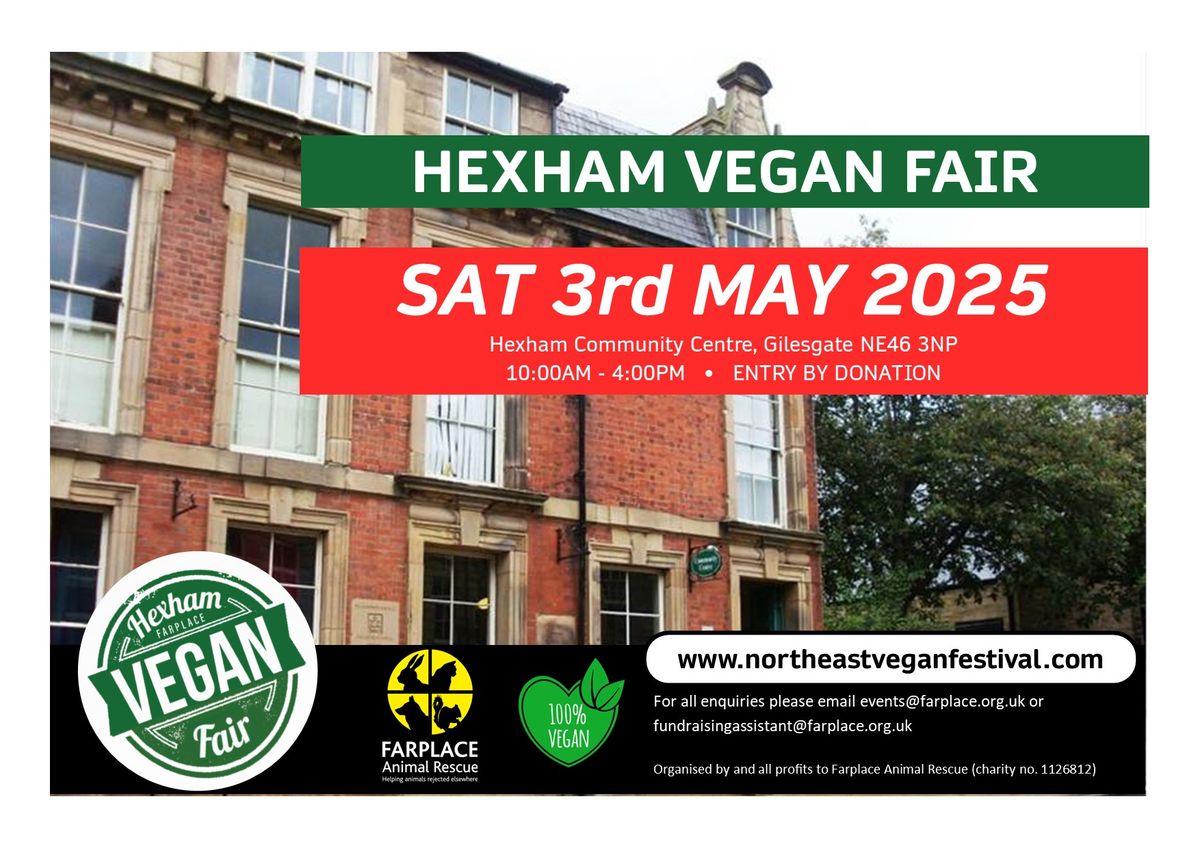 Hexham Vegan Fair