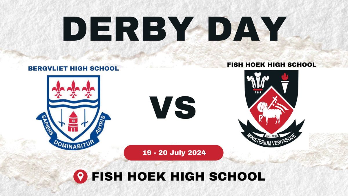 Fish Hoek High School vs Bergvliet High School Derby Day 