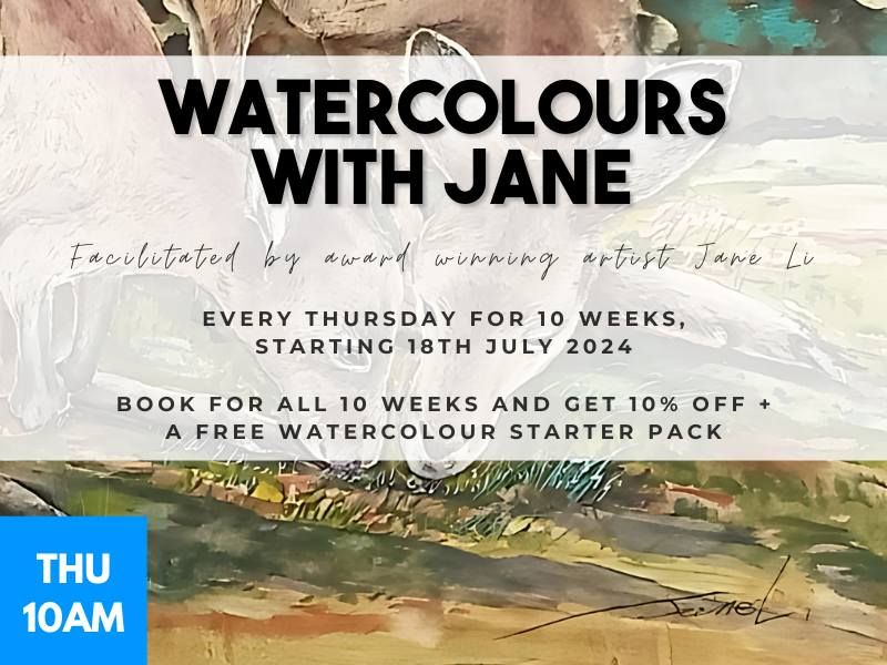 Watercolours With Jane - Week One