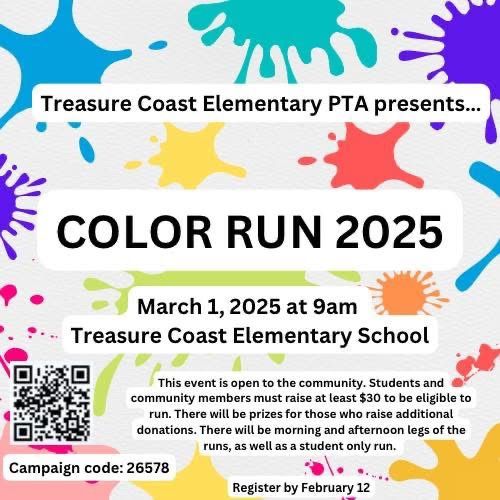 TCE PTA Color Run