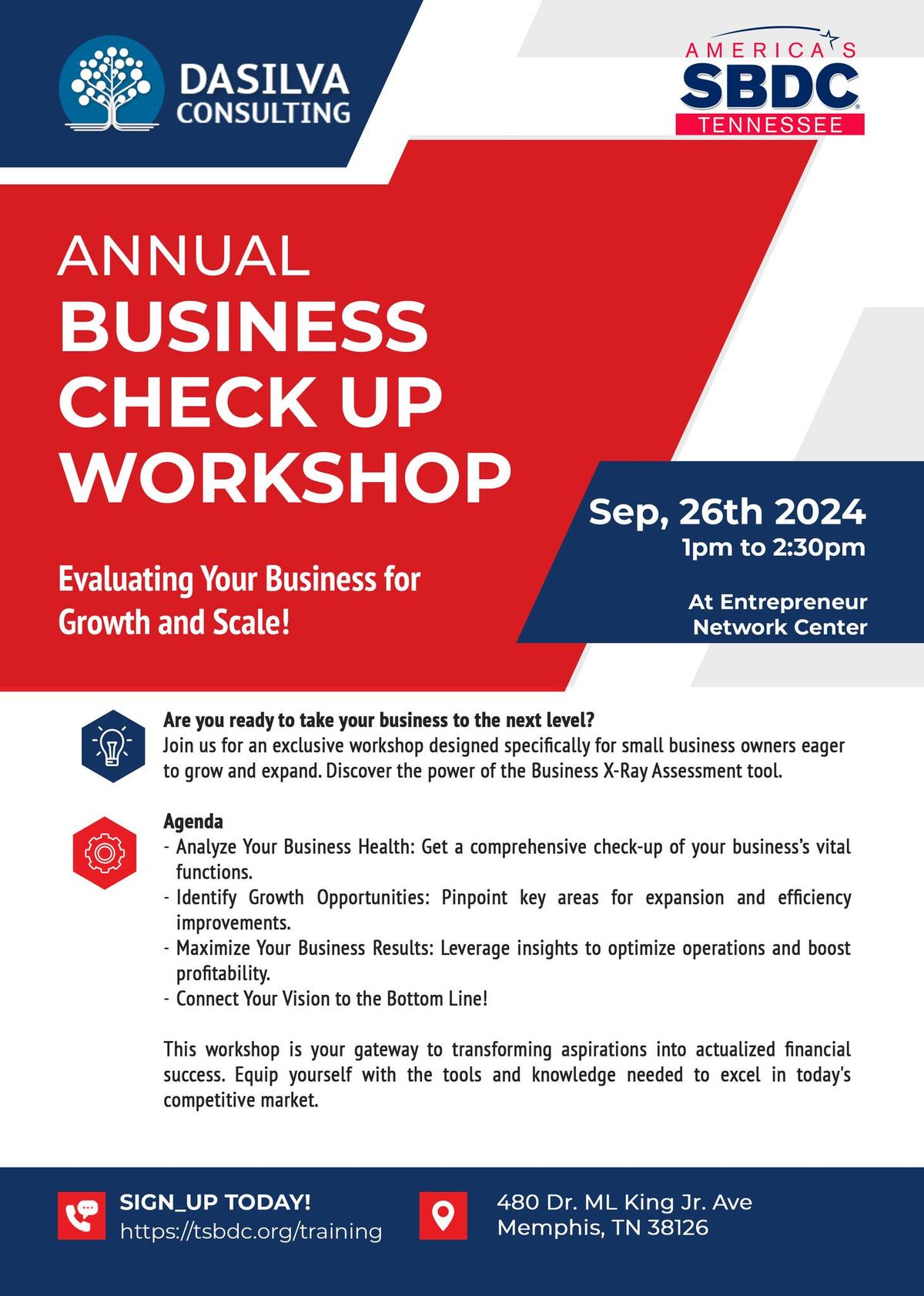 Annual Business Check-Up Workshop!