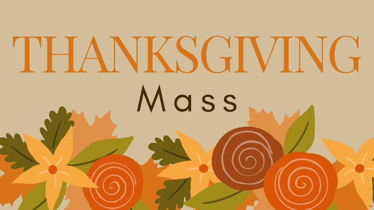 Thanksgiving Day Vigil Mass