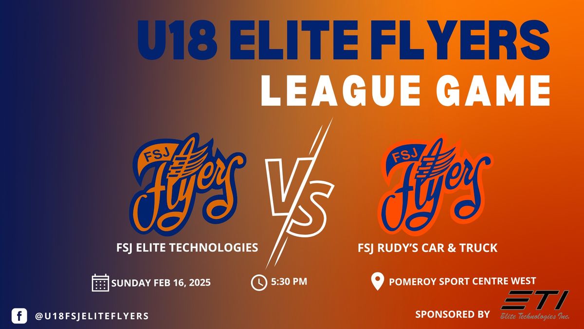 U18 FSJ ELITE VS FSJ RUDY'S CAR & TRUCK