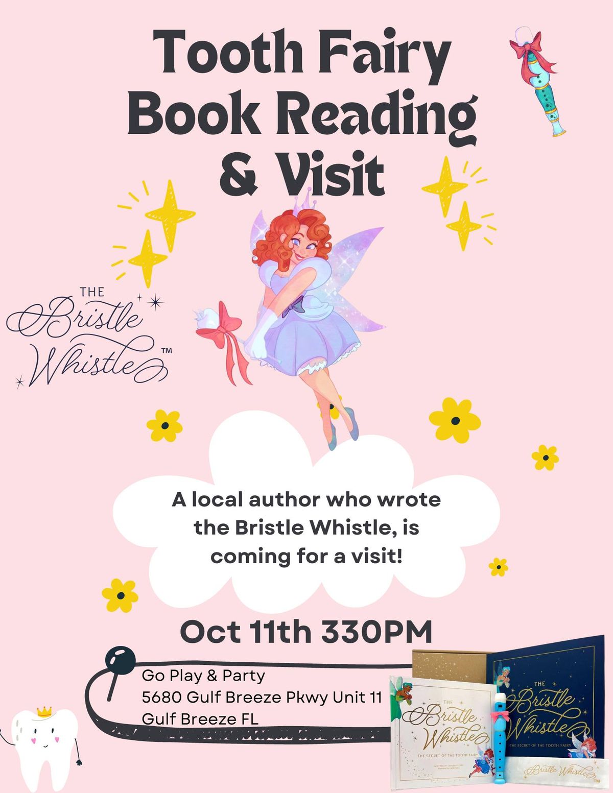 Local Tooth Fairy Book Reading & Experience