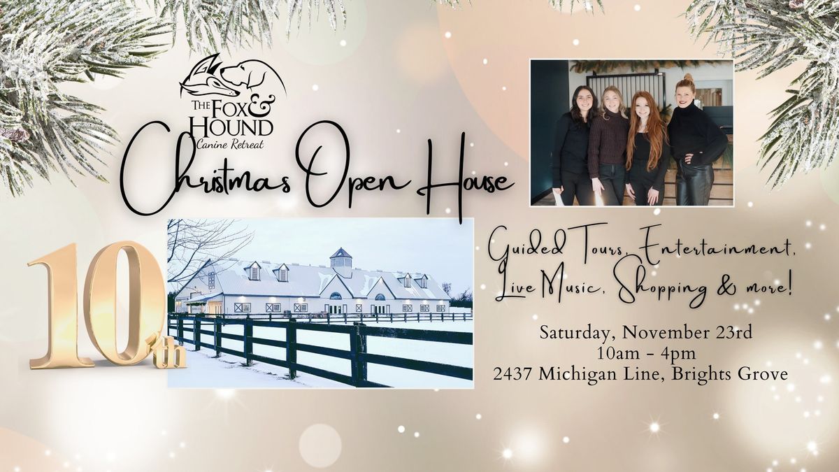 10th Anniversary Christmas Open House 