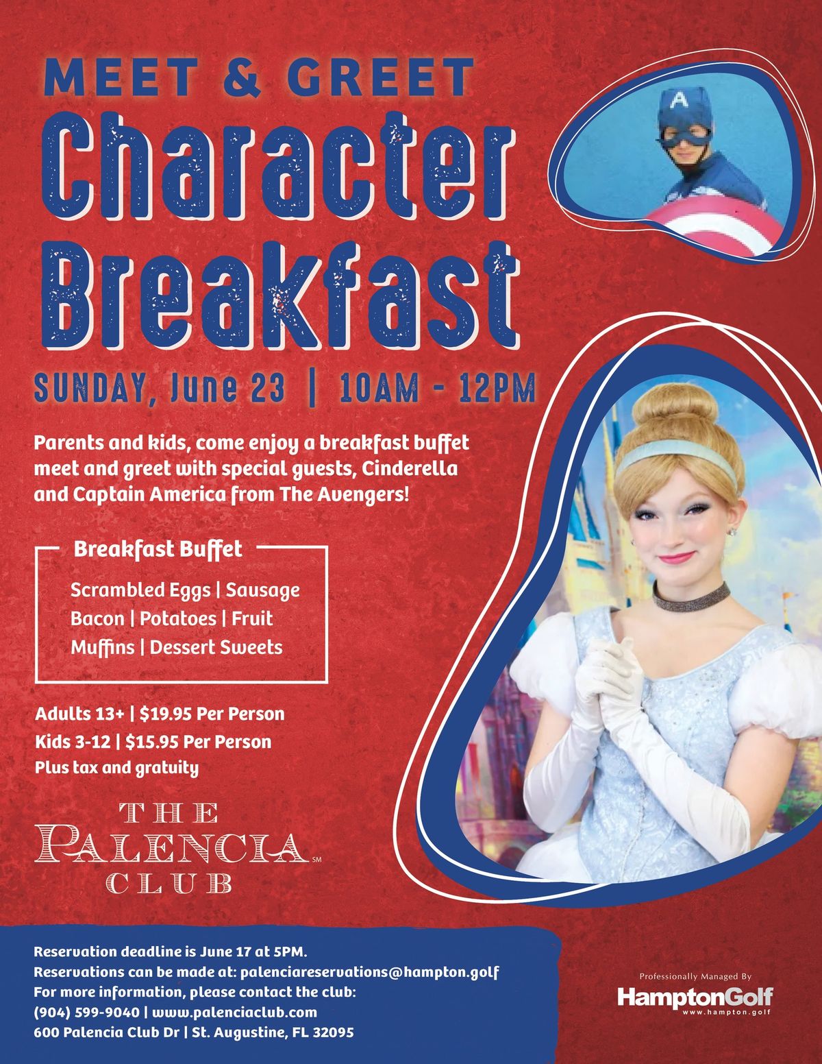 Meet & Greet Character Breakfast (Member Event)