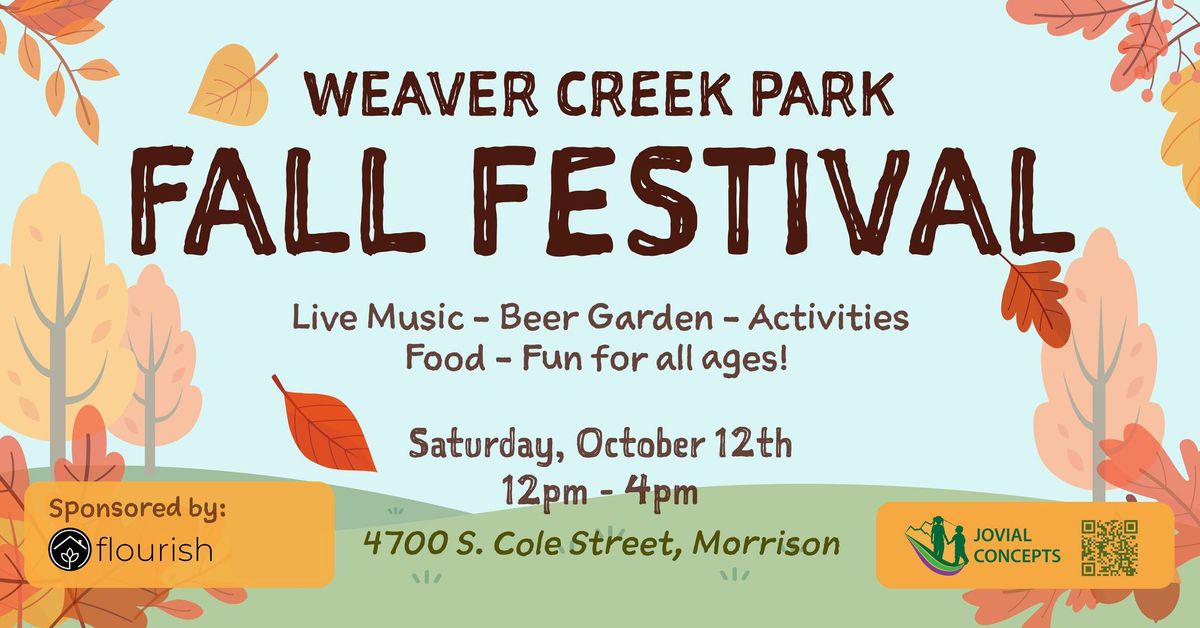 Weaver Creek Park Fall Festival