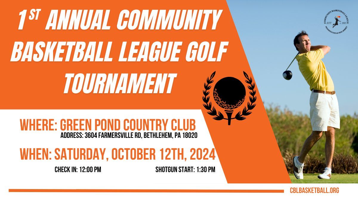 1st Annual CBL Golf Tournament