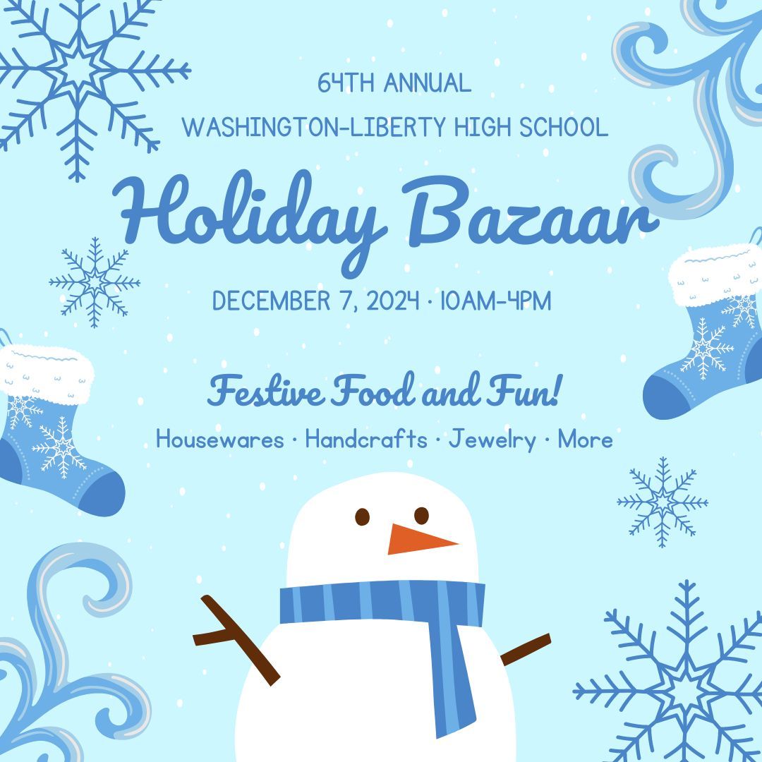 Washington-Liberty Holiday Bazaar 2024