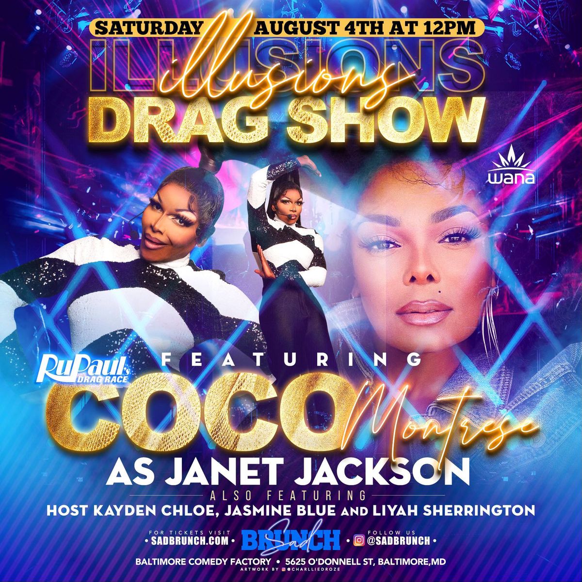 ILLUSIONS Drag Brunch feat. Vegas star Coco Montrese!