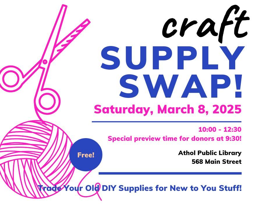 Craft Supply Swap!