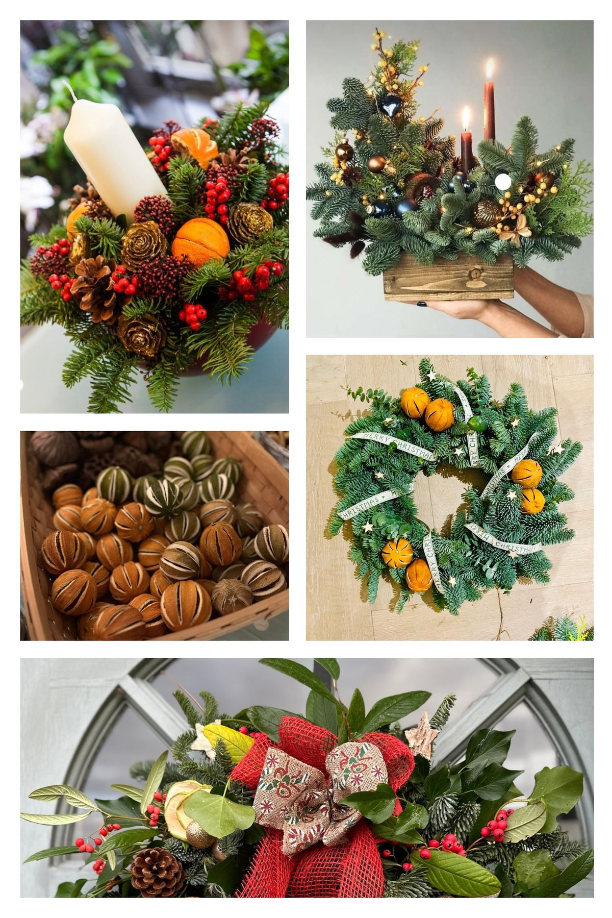 Christmas Wreath or Centrepiece Workshop 