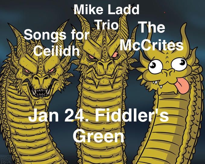 Songs for Ceilidh, Mike Ladd Trio, and The McCrites