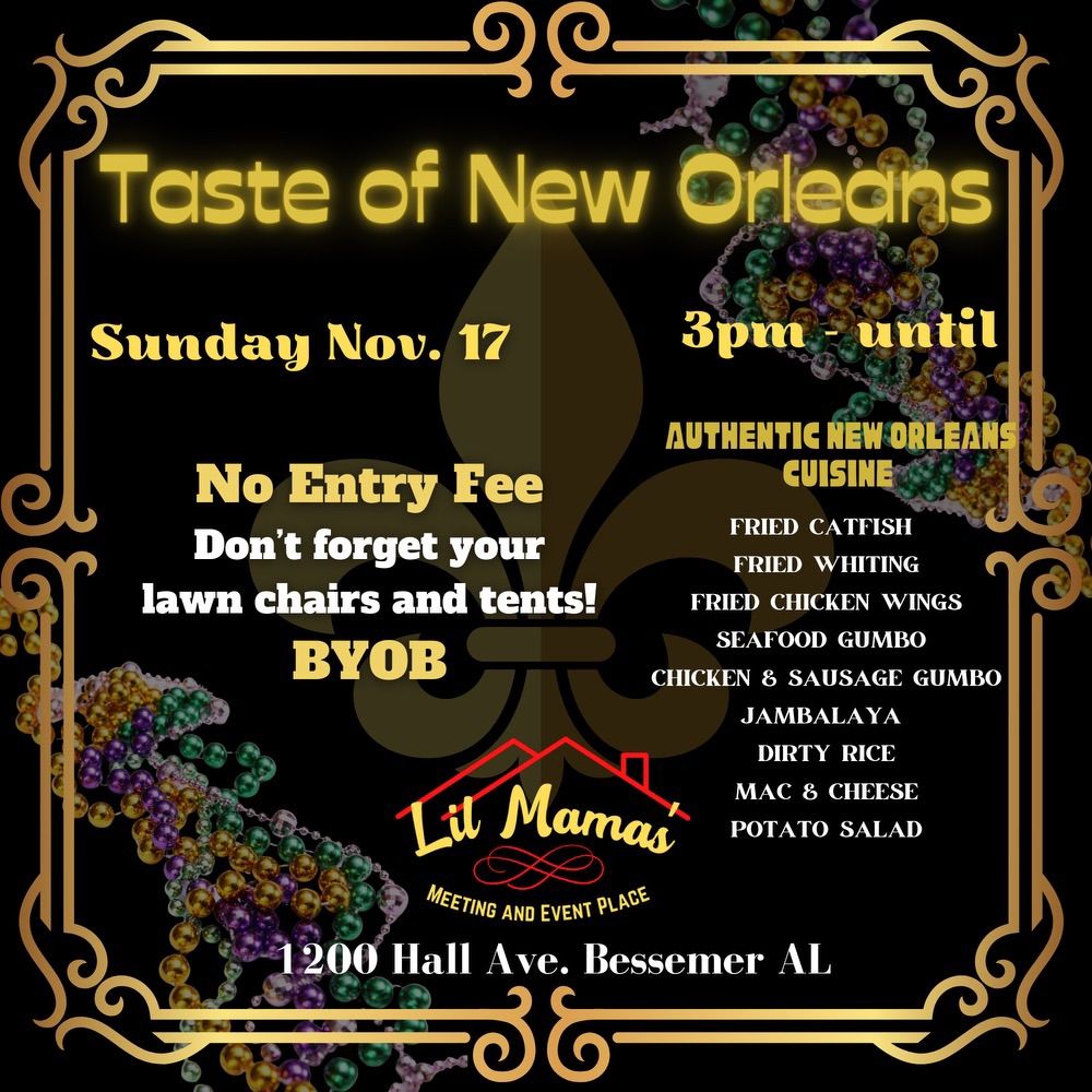 Taste of NEW ORLEANS @Lil Mamas 