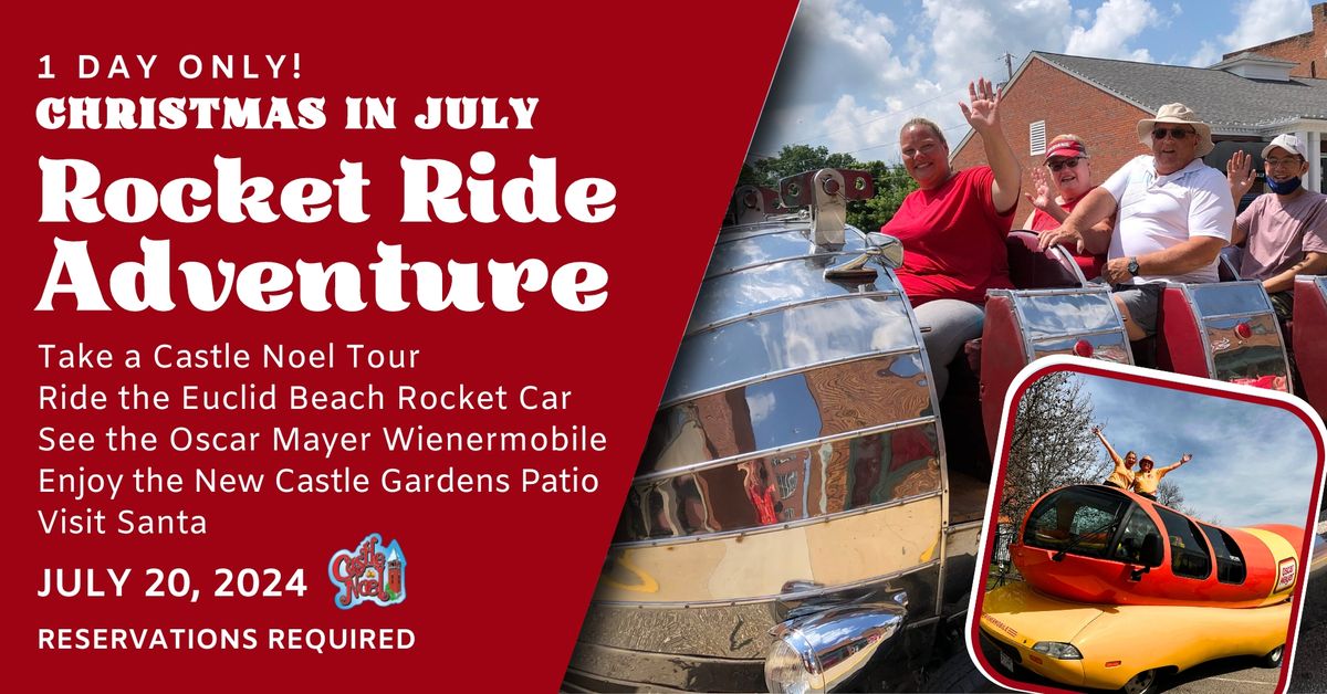 Castle Noel Tour & Rocket Ride Adventure - 1 Day Only!