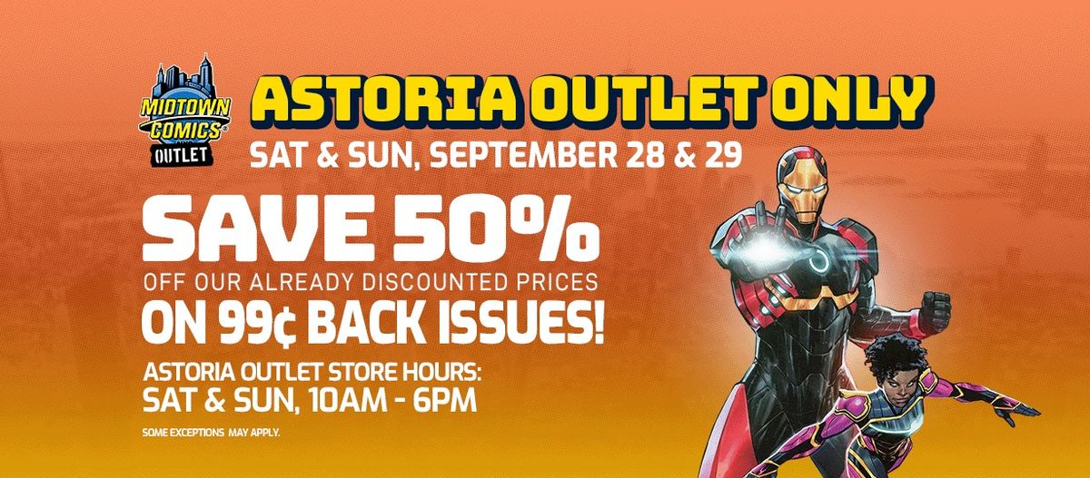 ASTORIA SALE! 50% off 99\u00a2 Back Issues!