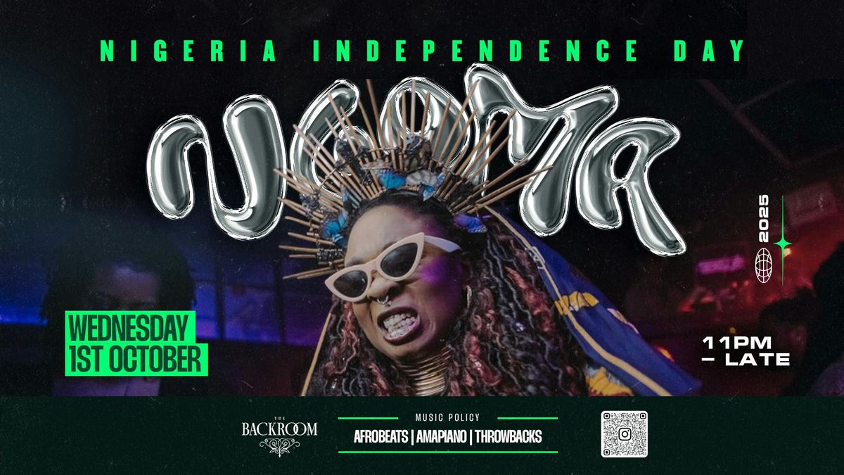 NGOMA NIGERIA INDEPENDENCE PARTY | 1st OCT | AFROBEATS x AMAPIANO x THROWBACKS