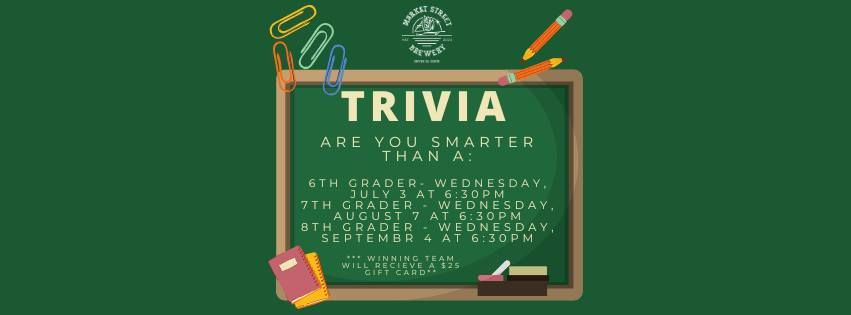Are You Smarter Than a 6th Grader? Trivia 