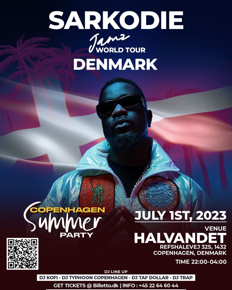 Copenhagen Summer Party Headliner Sarkodie