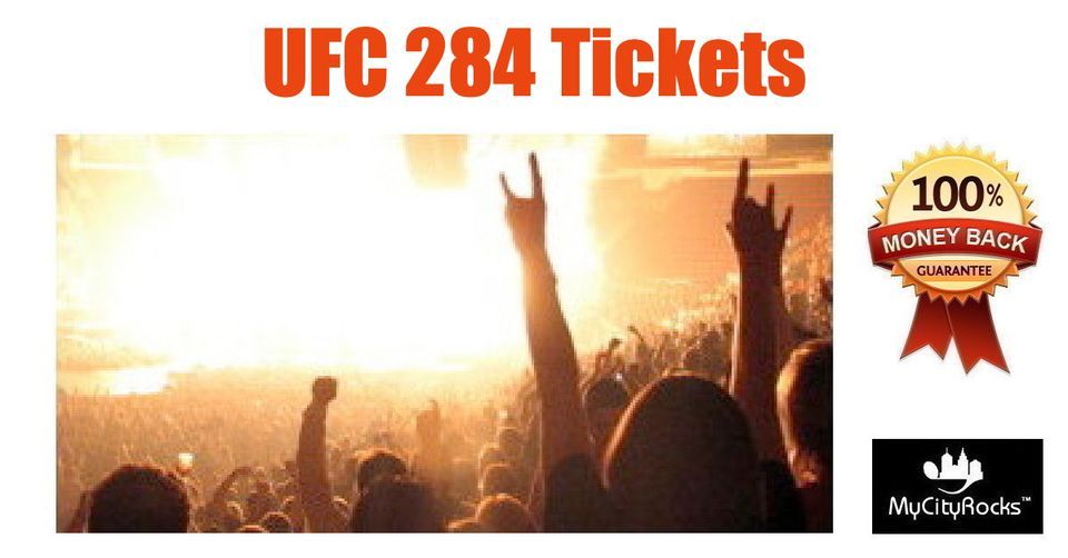 UFC 284 Tickets Perth Arena Western Australia