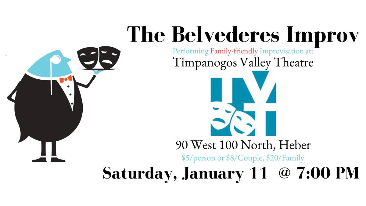 Improv comedy with the Belvederes