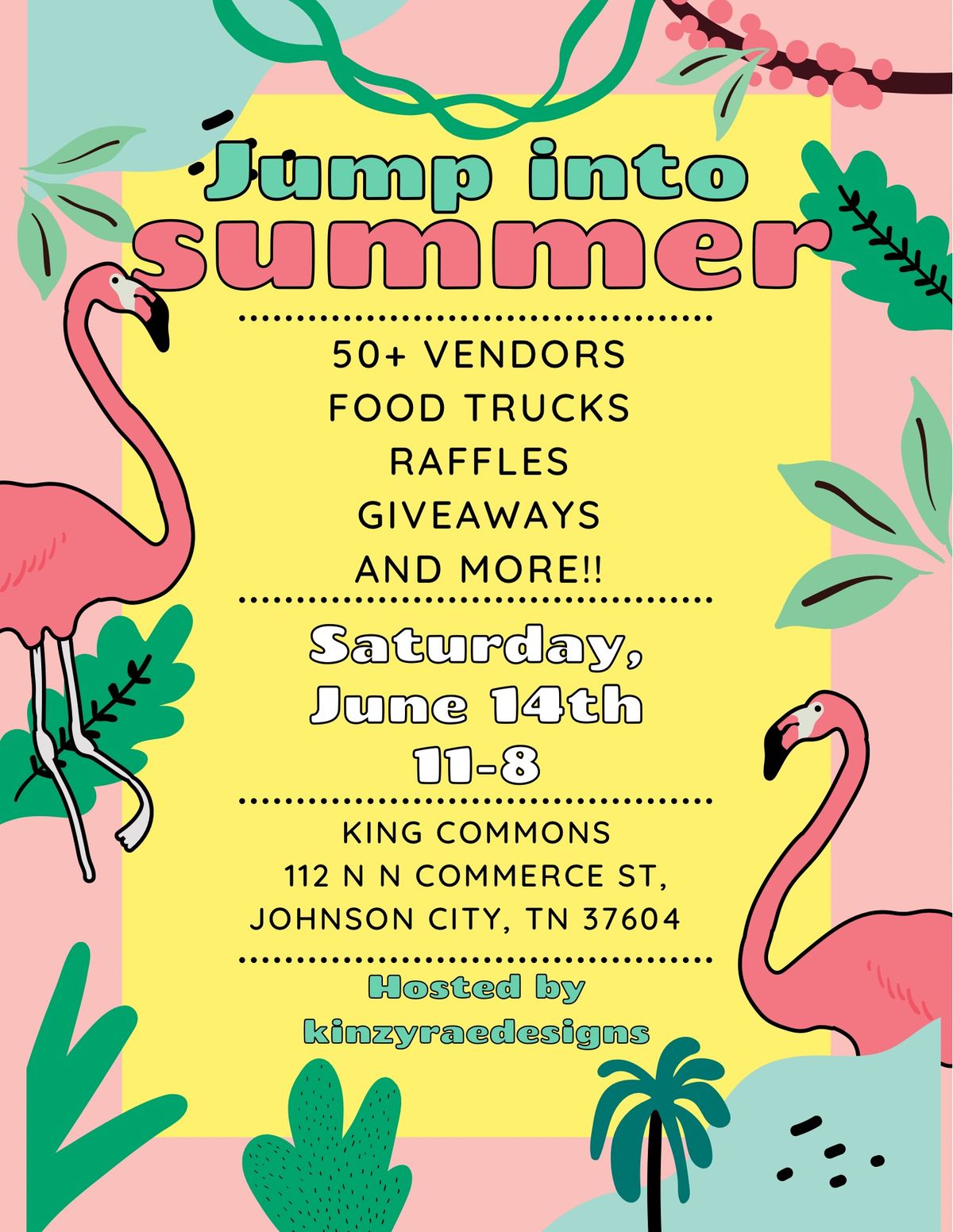 Jump into summer market! 