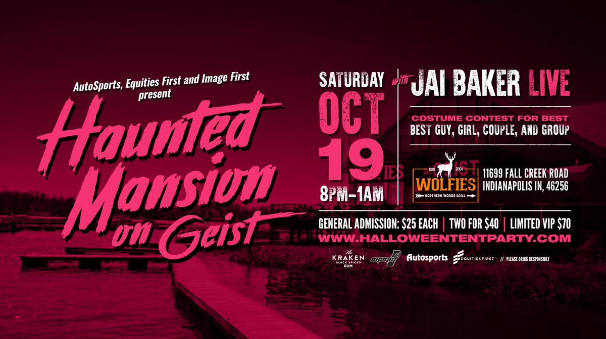 The KRAKEN BLACK SPICE RUM, AutoSports and Image First present JAI BAKER Haunted Mansion On Geist!!