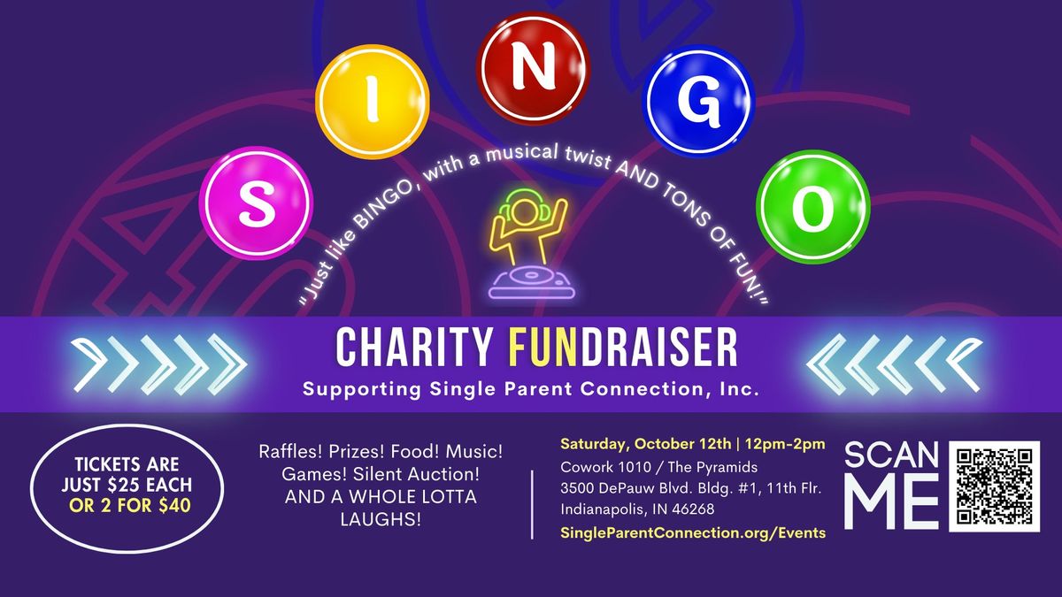 SINGO Charity Fundraiser supporting Single Parent Connection, Inc.