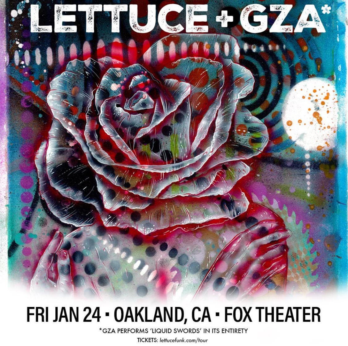 Lettuce and GZA at Fox Theater Oakland