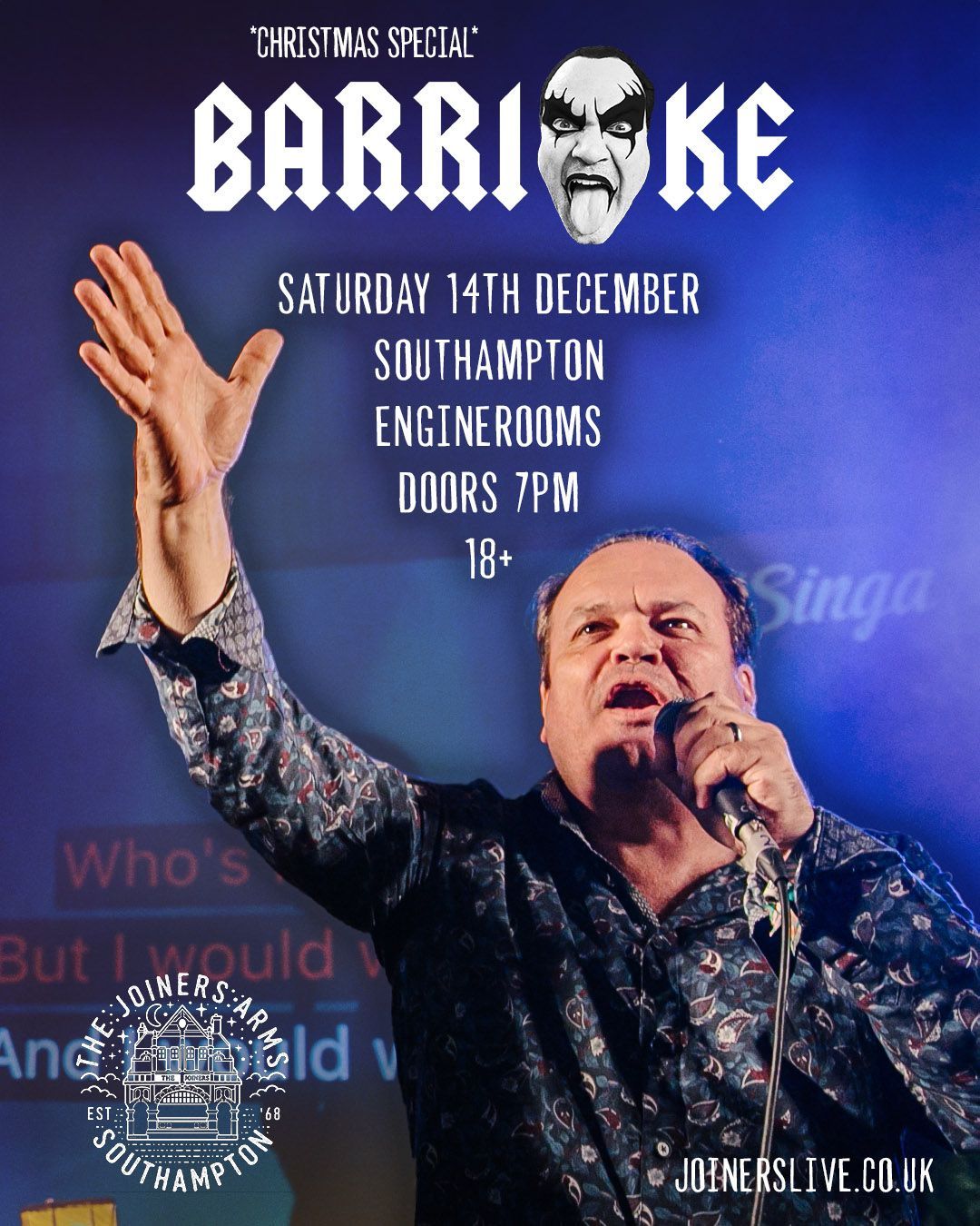 Barrioke at EngineRooms, Southampton - CHRISTMAS SPECIAL!