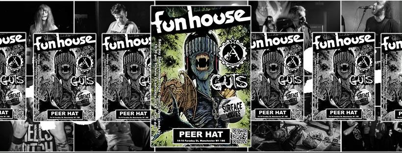 Funhouse at The Peer Hat - GUTS, The Dry Retch and Surface Waves - Sat 02 Nov 2024